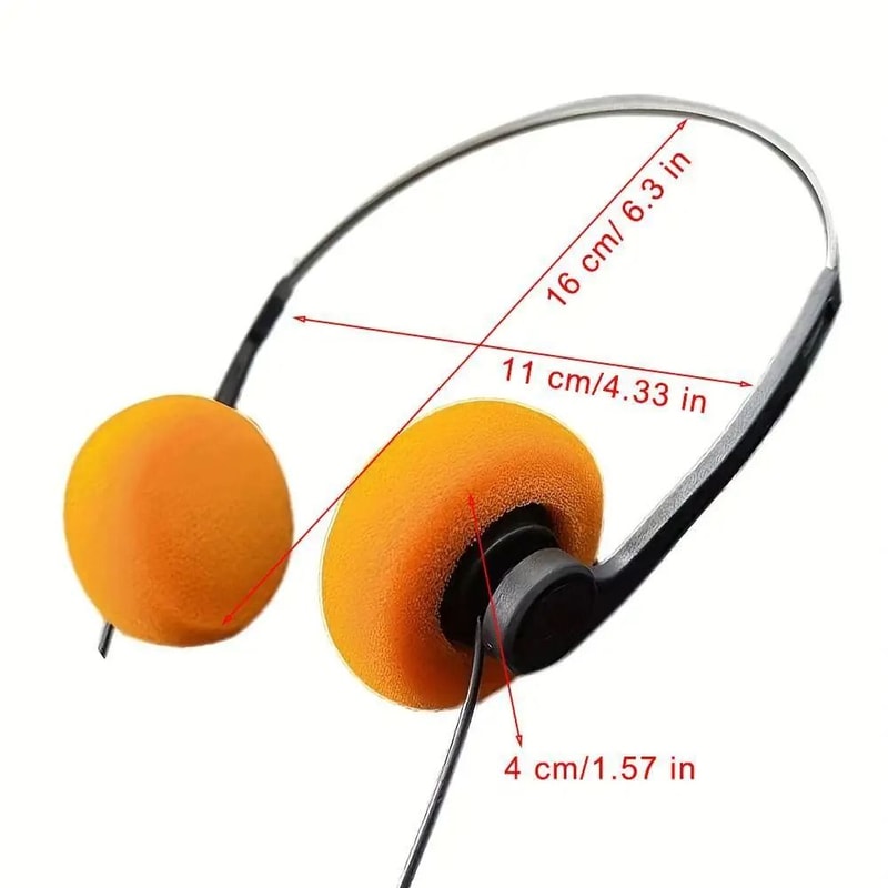 Retro Nostalgic Wired Earphones With Classic Comfort And Sound Isolation 5