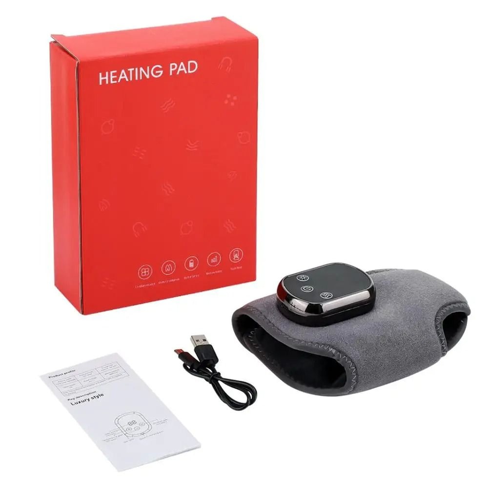 USB Heated Ankle Foot Massager For Warm Compression And Joint Care 7