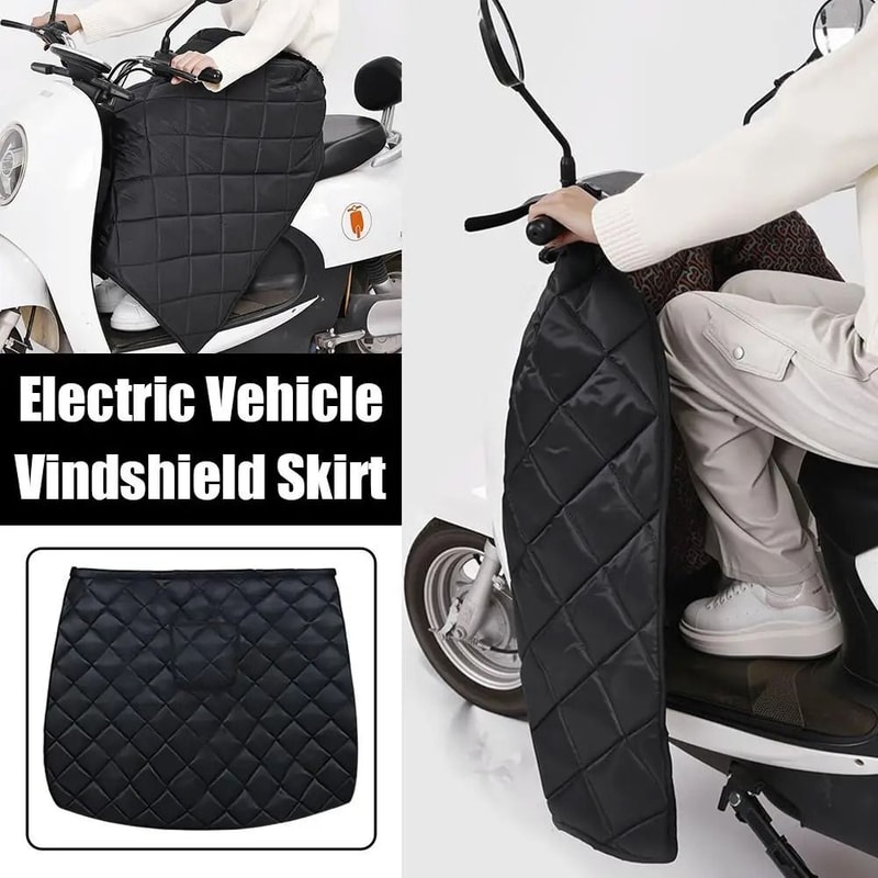 Winter Windproof Electric Vehicle Leg Cover With Waterproof Insulation Apron 6