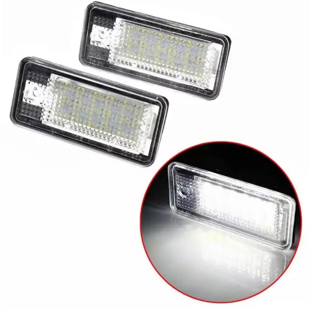 Audi LED License Plate Light Upgrade For A3 A4 A6 A8 Q7 1