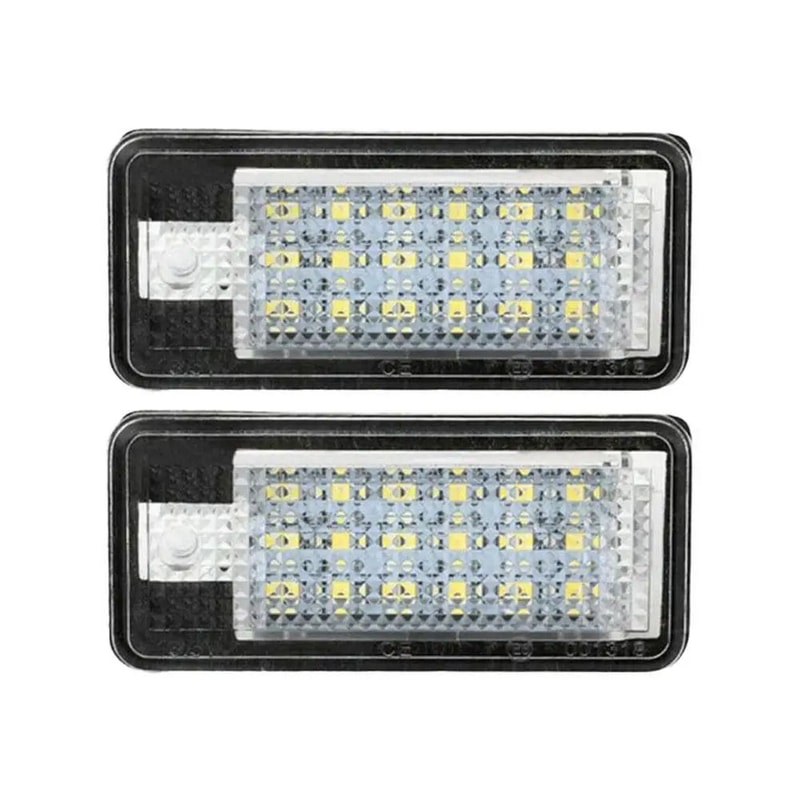Audi LED License Plate Light Upgrade For A3 A4 A6 A8 Q7 2