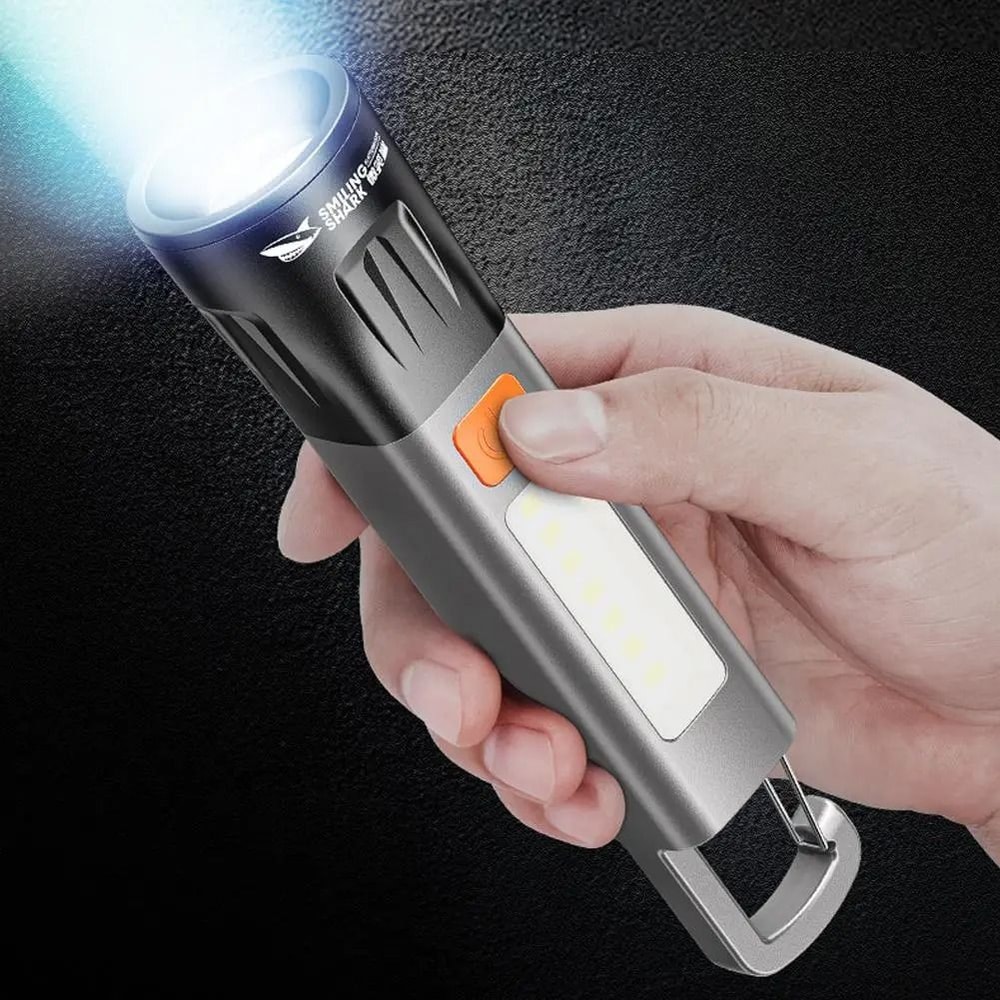 Mini USB Rechargeable Outdoor Flashlight For Camping And Hiking 1