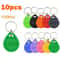 125kHz RFID Proximity Key Fob Access Control Keychain Tags 13