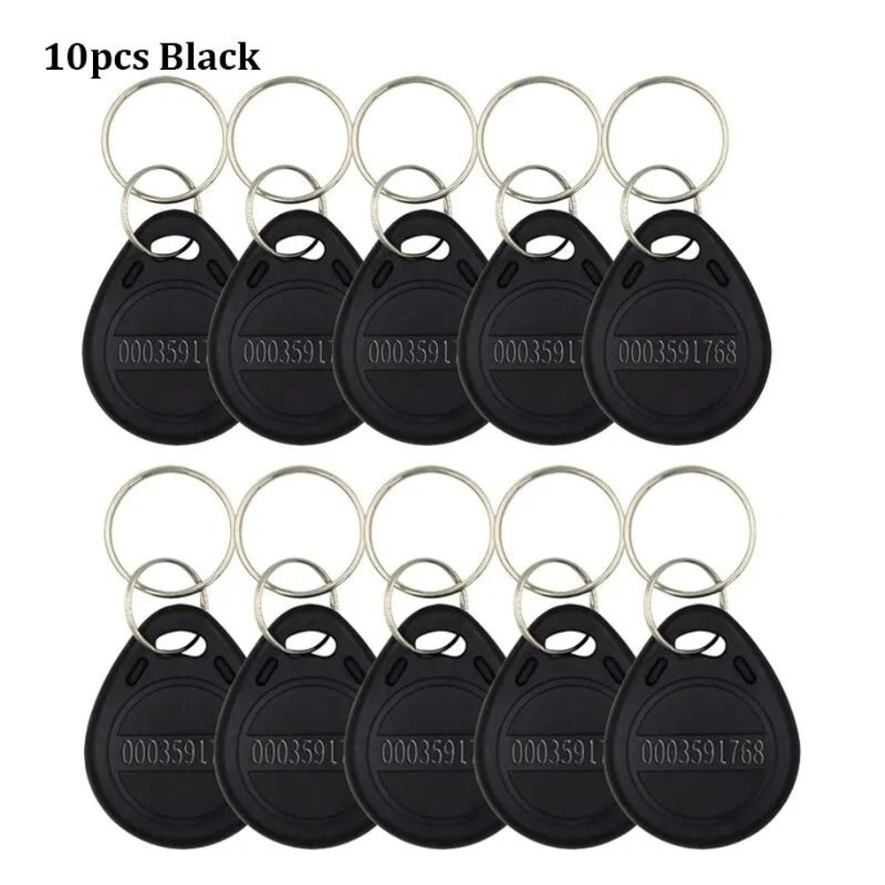 125kHz RFID Proximity Key Fob Access Control Keychain Tags 2