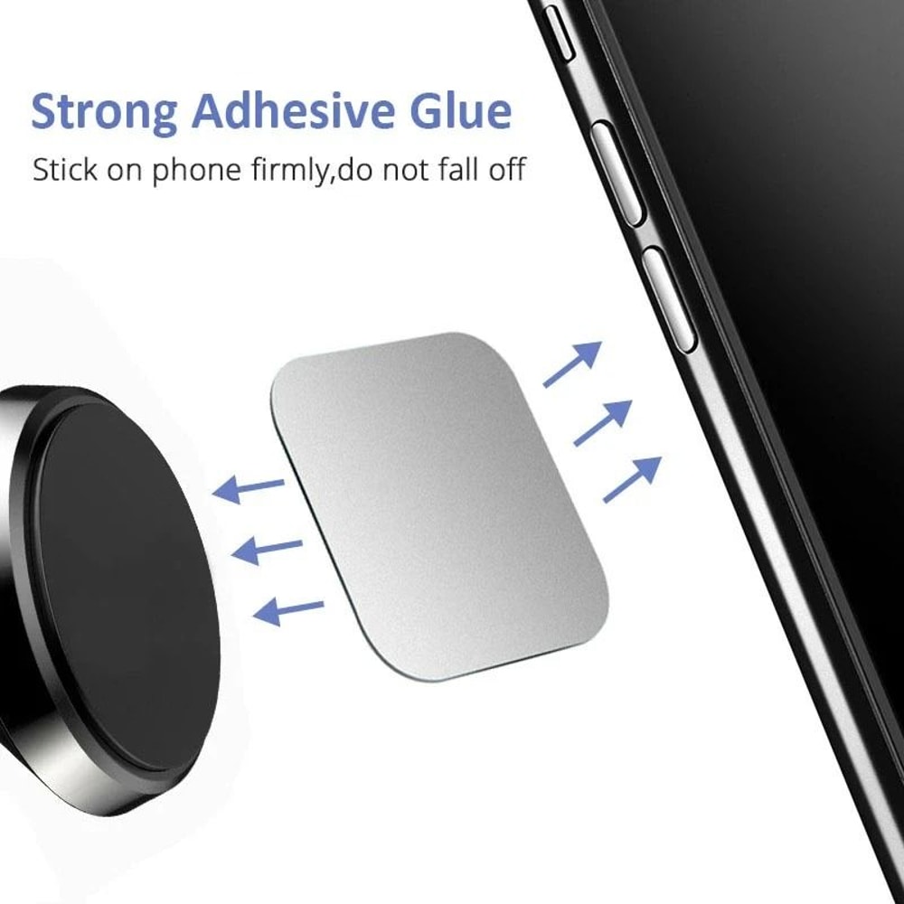 Magnetic Metal Plate For Car Phone Holder Universal Phone Mount Sticker 20