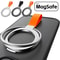 Magnetic Phone Ring Stand Holder With Strap For MagSafe IPhone 9