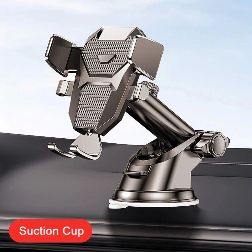 Car Phone Holder Air Vent Clip Mount With Suction Support Universal Fit 1