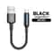 Short USB Charging Cable 025m Fast Charging Data Cord Type C Micro USB 1