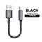 Short USB Charging Cable 025m Fast Charging Data Cord Type C Micro USB 2