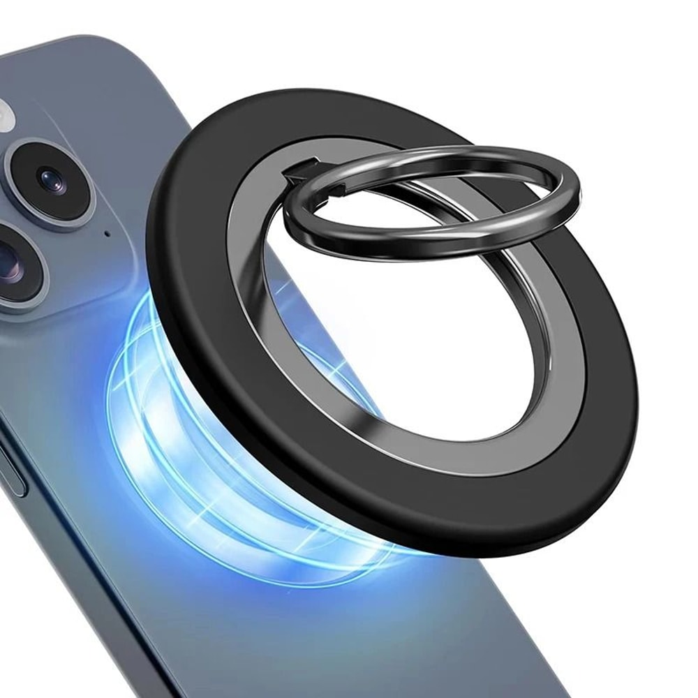 Magnetic Phone Ring Holder Grip Kickstand For MagSafe Smartphones 10