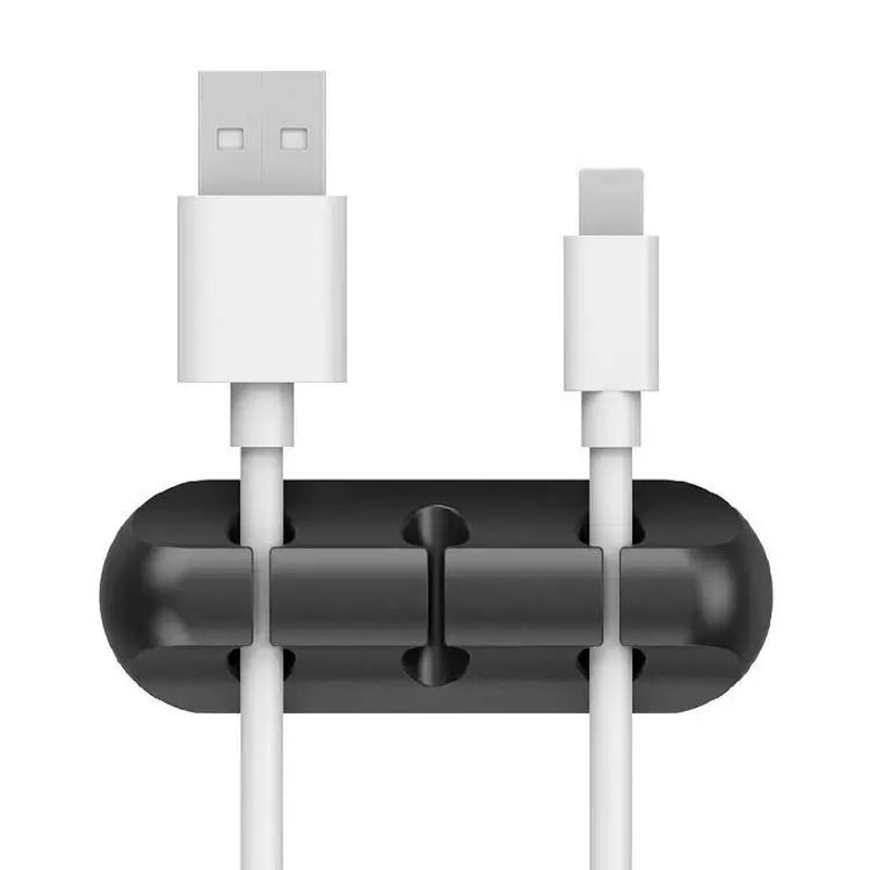 Adhesive Cable Holder Clips Desktop Cord Organizer For Charging Cables 1