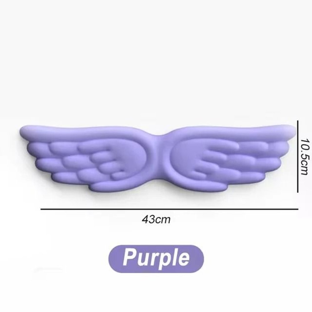 Angel Wings Ergonomic Wrist Rest Mouse Pad With Memory Foam Support 8
