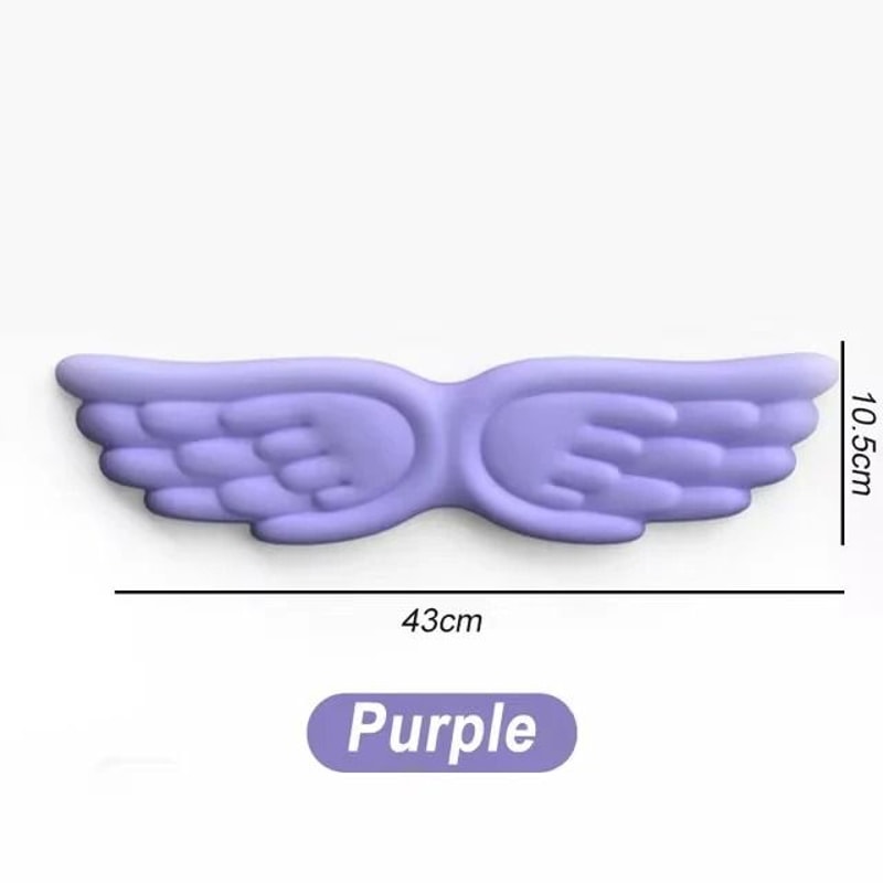 Angel Wings Ergonomic Wrist Rest Mouse Pad With Memory Foam Support 8