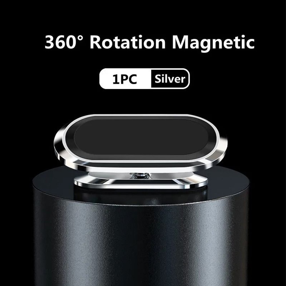 Rotatable Magnetic Car Phone Holder Stand For Smartphones And GPS 2