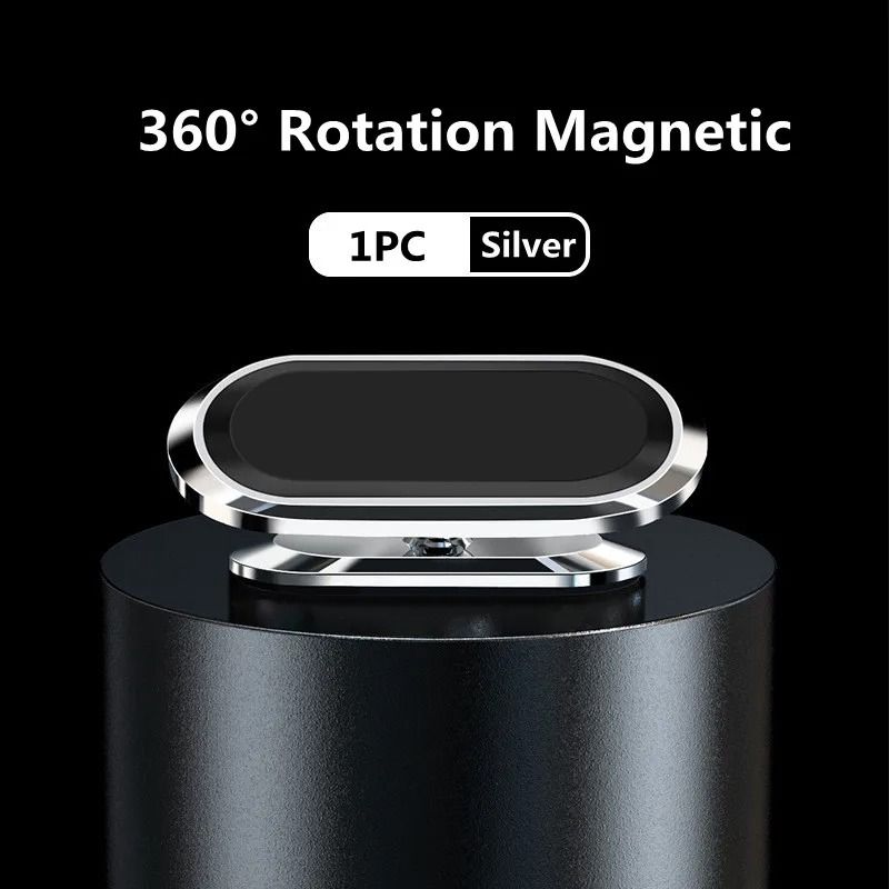 Rotatable Magnetic Car Phone Holder Stand For Smartphones And GPS 2
