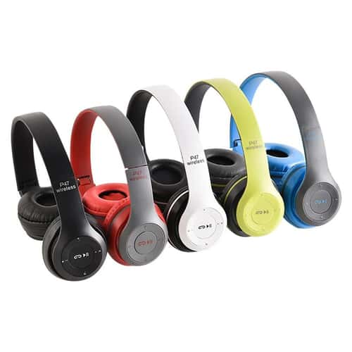 Wireless Bluetooth 5.3 Over Ear Headphones HIFI Stereo with Microphone
