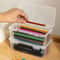 Transparent Plastic Pencil Case Box For Students Stationery Storage 9