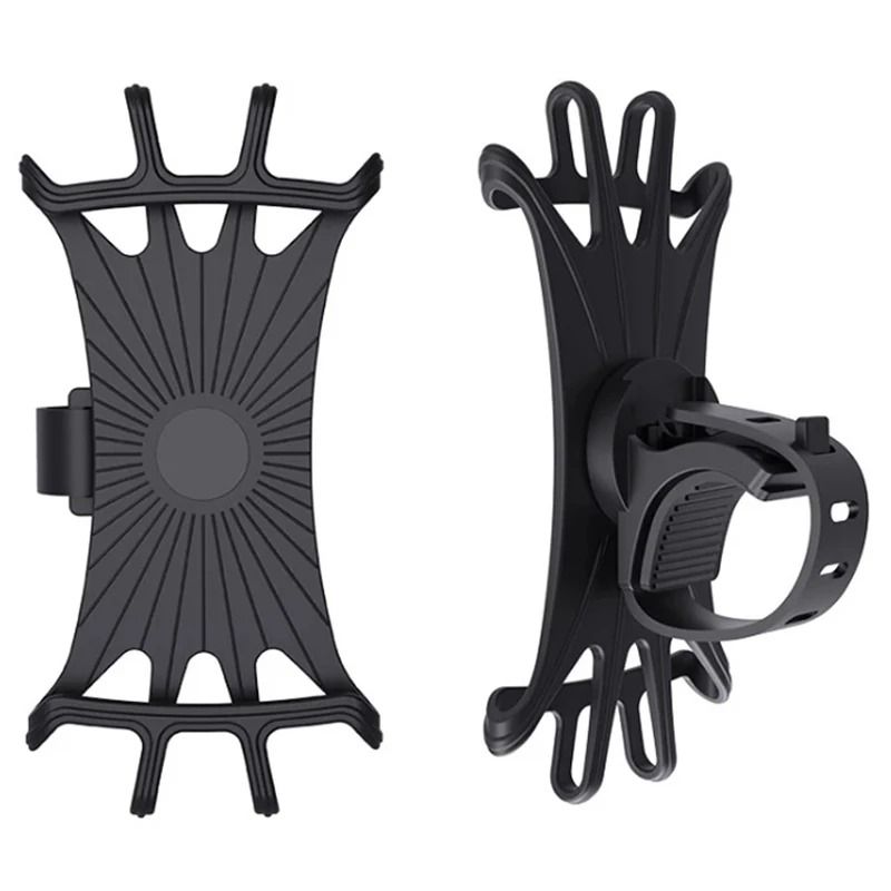 Shockproof Silicone Bike Phone Holder Universal Bicycle Mount For GPS 0