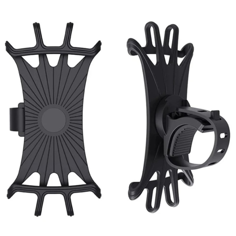 Shockproof Silicone Bike Phone Holder Universal Bicycle Mount For GPS 1