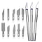 Precision Metal Craft Knife Set Non Slip Scalpel Tools For Arts And Engraving 0