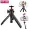 MT 08 Mini Tripod With 360 Degree Ball Head And Cold Shoe Mount 0