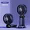 Foldable Portable Mini Fan With Neck Hanging Strap And Phone Stand USB Rechargeable 1