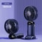 Foldable Portable Mini Fan With Neck Hanging Strap And Phone Stand USB Rechargeable 1