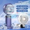 Foldable Portable Mini Fan With Neck Hanging Strap And Phone Stand USB Rechargeable 2