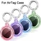 Waterproof AirTag Case Transparent TPU Cover With Keychain For Pets And Keys 0