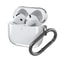 Transparent AirPods 4 Case Shockproof TPU Silicone Cover With Keychain 7