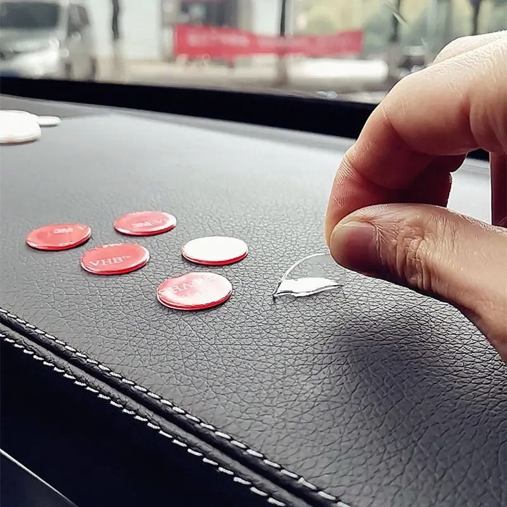 10PCS Transparent Double Sided Tape Strong Traceless Waterproof Mounting Strips 9