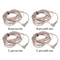 KZ 2 Pin Replacement Earphone Cable Oxygen Free Copper Silver Plated Cable With Mic 0