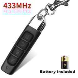 433mhz garage door remote control 4 button copy remote duplicator key fob