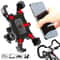 360 Rotatable Bike Phone Holder Secure Motorcycle Bicycle Mount For Navigation 5