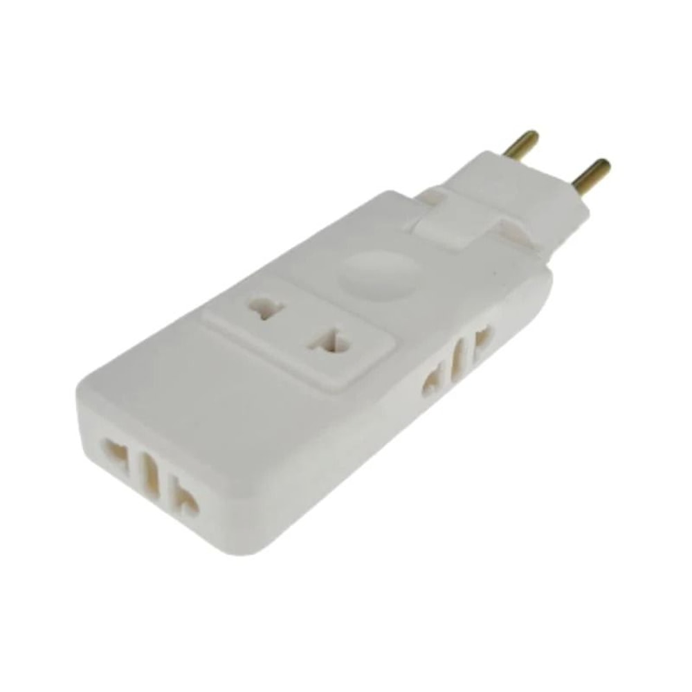 4 In 1 EU Plug Adapter 180 Degree Rotating Wall Outlet Extension Socket 1