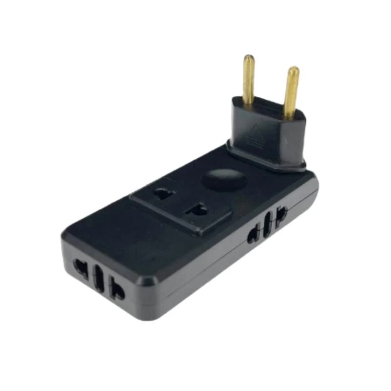 4 In 1 EU Plug Adapter 180 Degree Rotating Wall Outlet Extension Socket 5