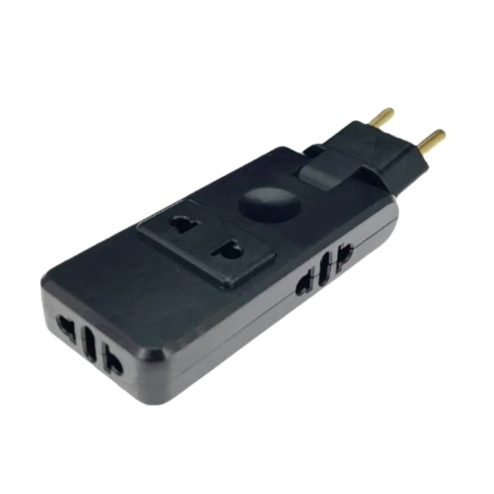 4 In 1 EU Plug Adapter 180 Degree Rotating Wall Outlet Extension Socket 7