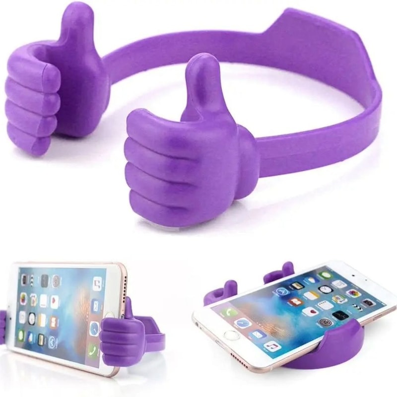Thumbs Up Phone Stand Holder Flexible Desk Phone Holder For Smartphones And Tablets 2
