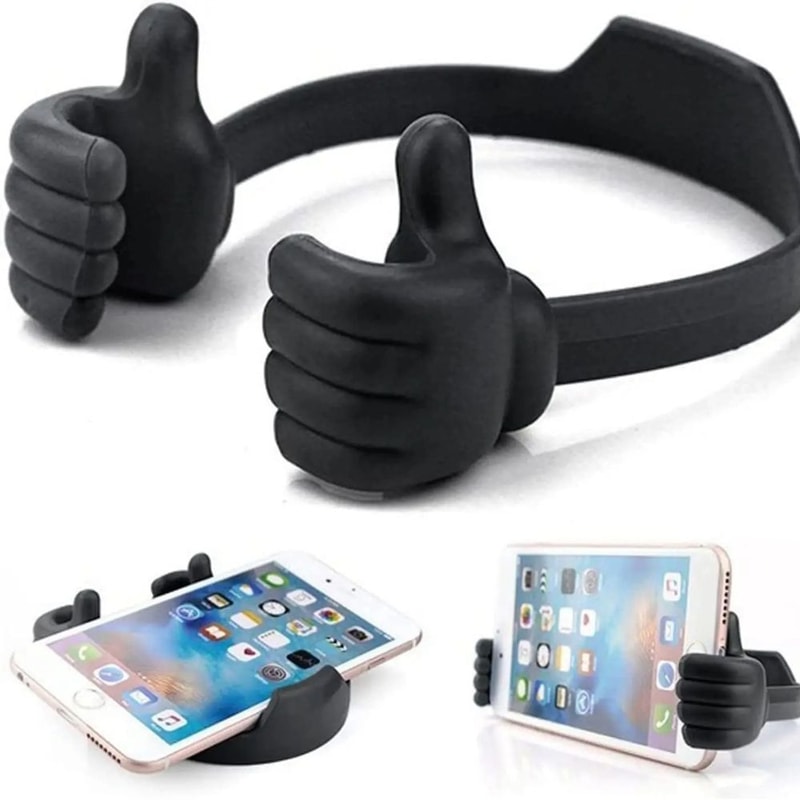 Thumbs Up Phone Stand Holder Flexible Desk Phone Holder For Smartphones And Tablets 1