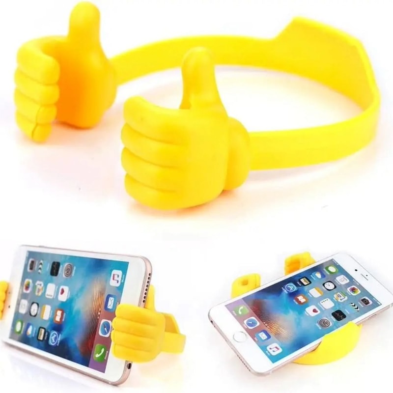 Thumbs Up Phone Stand Holder Flexible Desk Phone Holder For Smartphones And Tablets 3