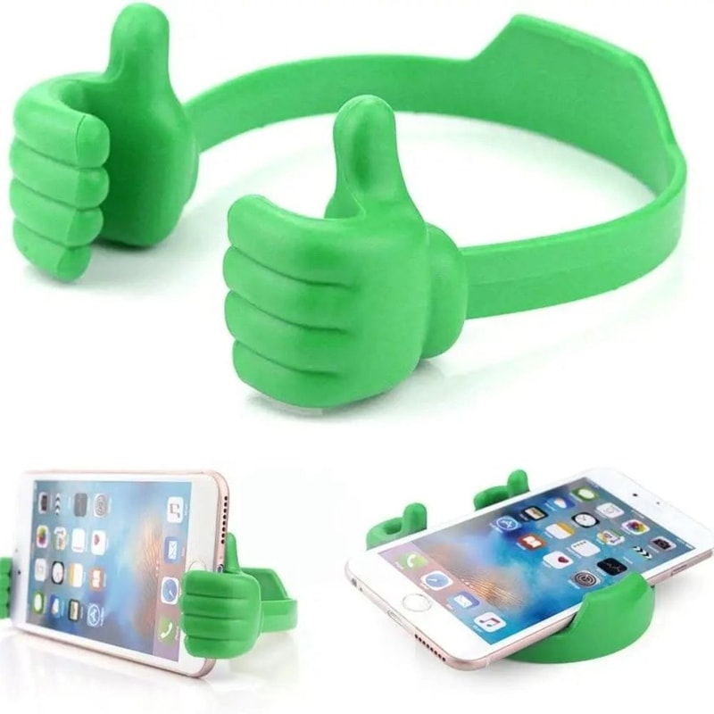 Thumbs Up Phone Stand Holder Flexible Desk Phone Holder For Smartphones And Tablets 6
