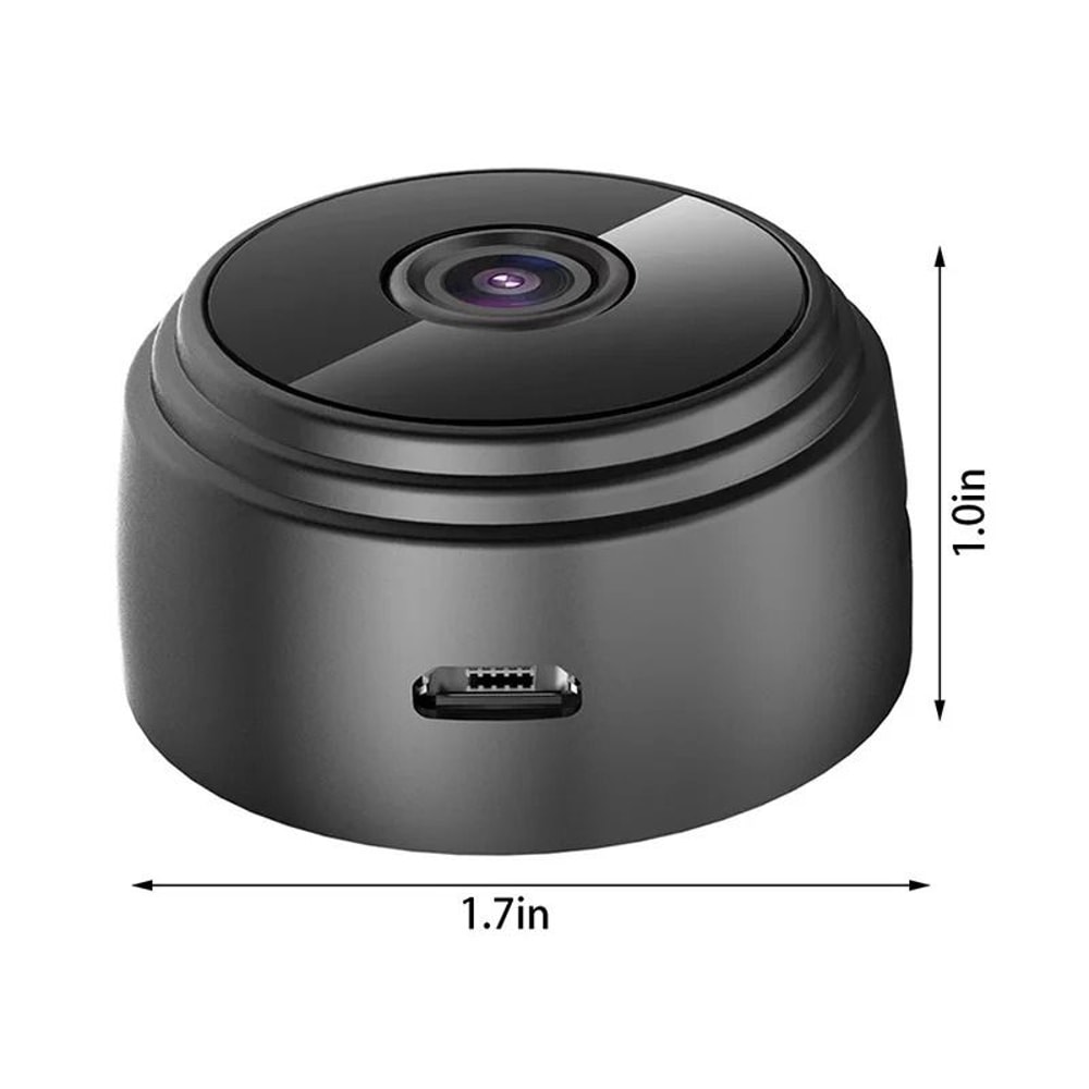 1080P Mini WiFi Camera Magnetic Wireless Security Camera With Night Vision And Remote Viewing 4