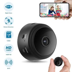 1080p mini wifi camera magnetic wireless security camera with night vision and remote viewing