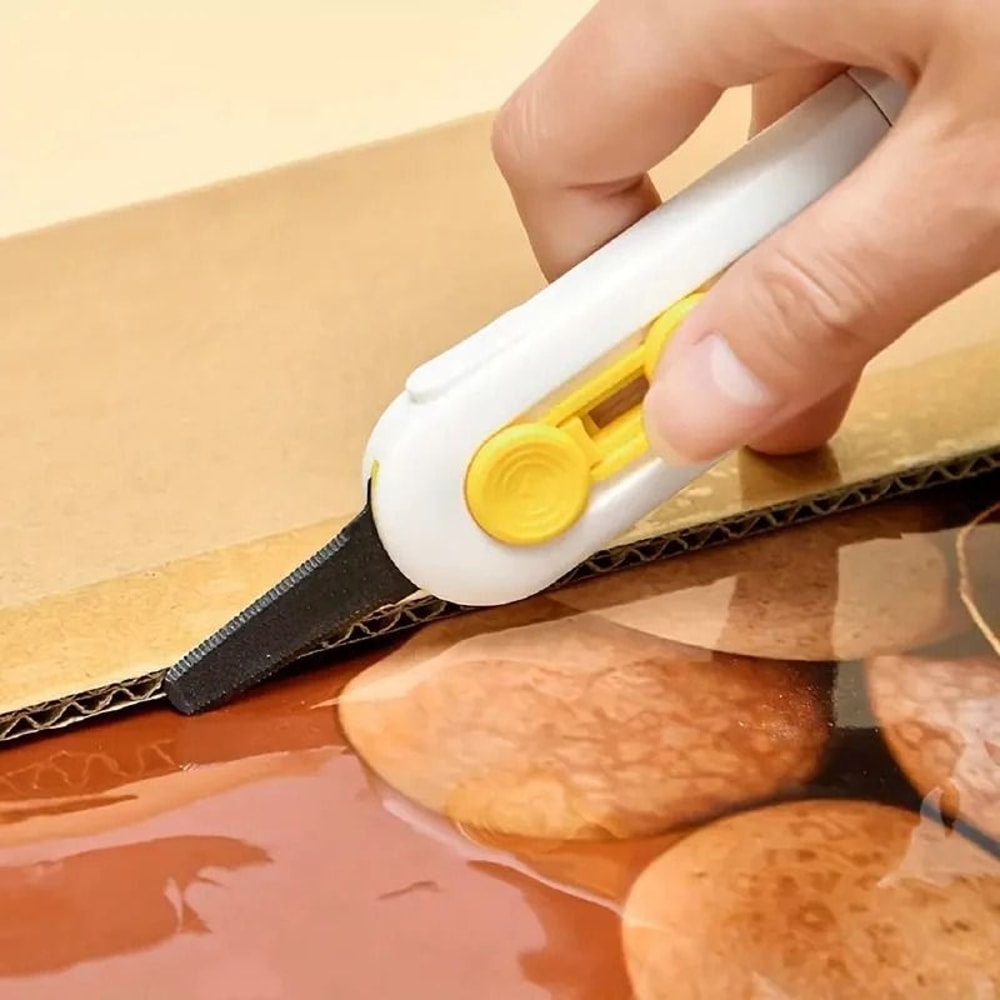 Magnetic Mini Utility Knife Cute Box Cutter Pocket Paper Knife For Office And Unboxing 1