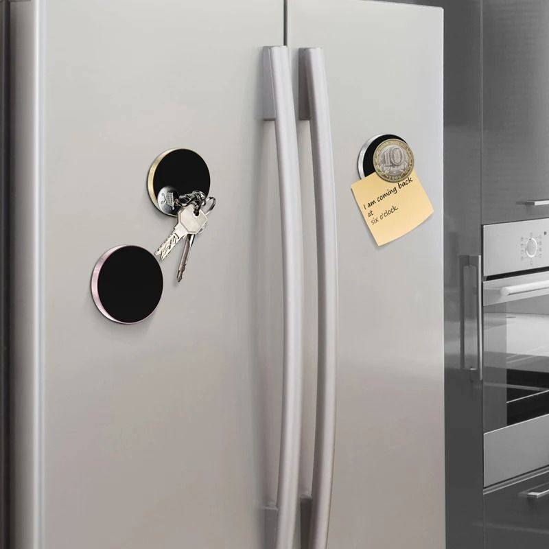 Magnetic Car Phone Holder Stand With Sticker Mount For Dashboard Wall And Nightstand 7