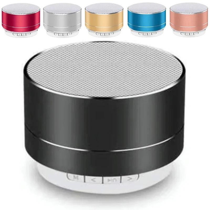 A10 Portable Bluetooth Speaker With LED Lights And TF Card Support 0
