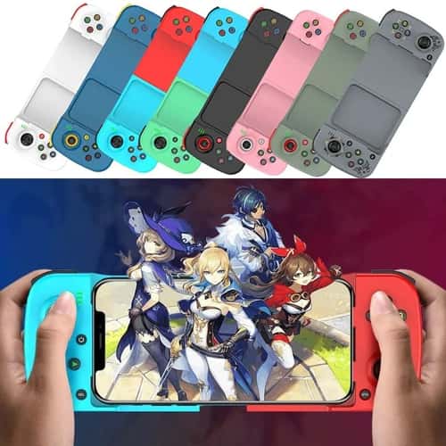 D3 Bluetooth Game Controller Telescopic Phone Gamepad for iOS Android and Switch