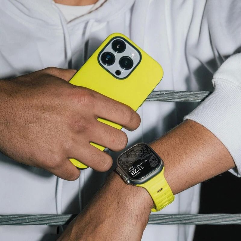 Soft Silicone Apple Watch Band Sport Replacement Strap For IWatch Series Ultra And SE 7