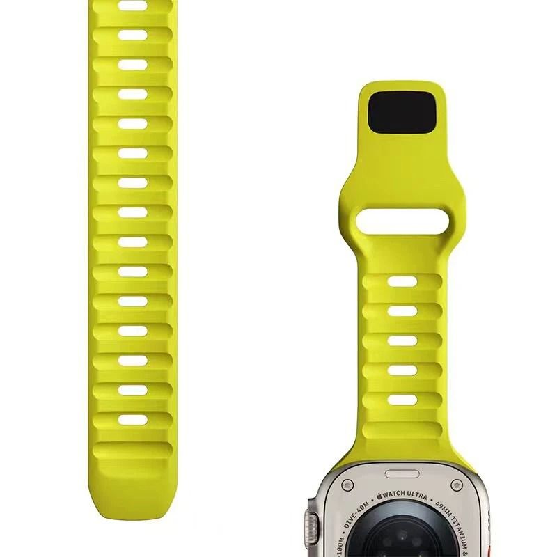 Soft Silicone Apple Watch Band Sport Replacement Strap For IWatch Series Ultra And SE 9