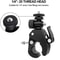 Bike And Motorcycle GoPro Handlebar Mount Secure Action Camera Clip Adapter 5